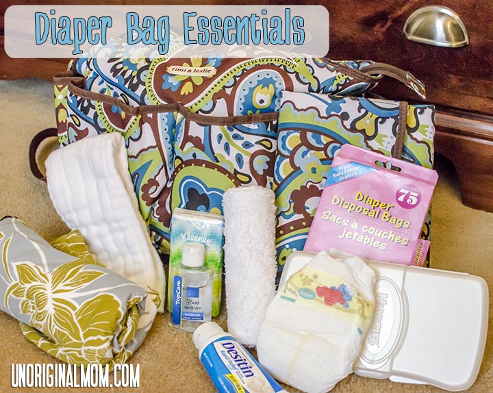 11 Essential Items for Your Minimalist Diaper Bag