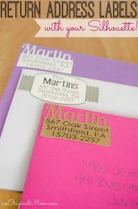 DIY Return Address Labels - unOriginal Mom