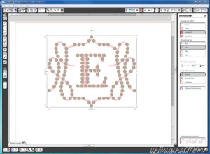 how to make a rhinestone template in inkscape