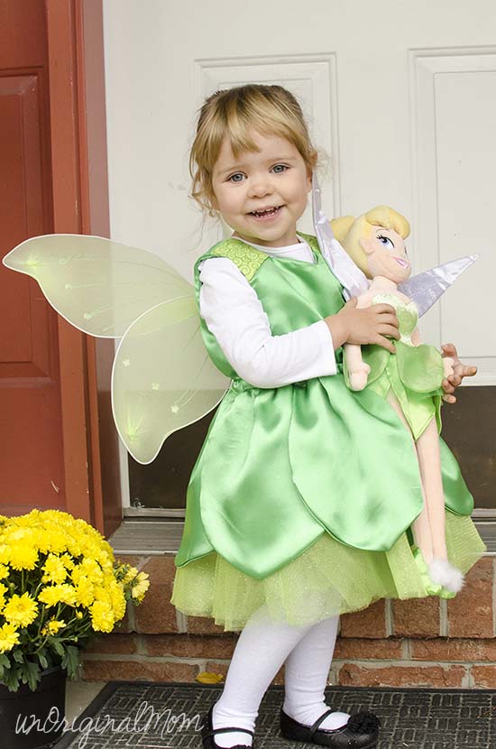 DELUXE Tinkerbell Fairy Dress Up Costume Girls Tinkerbelle Dress ...