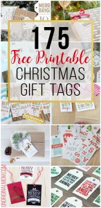 175 Free Printable Christmas Gift Tags - unOriginal Mom