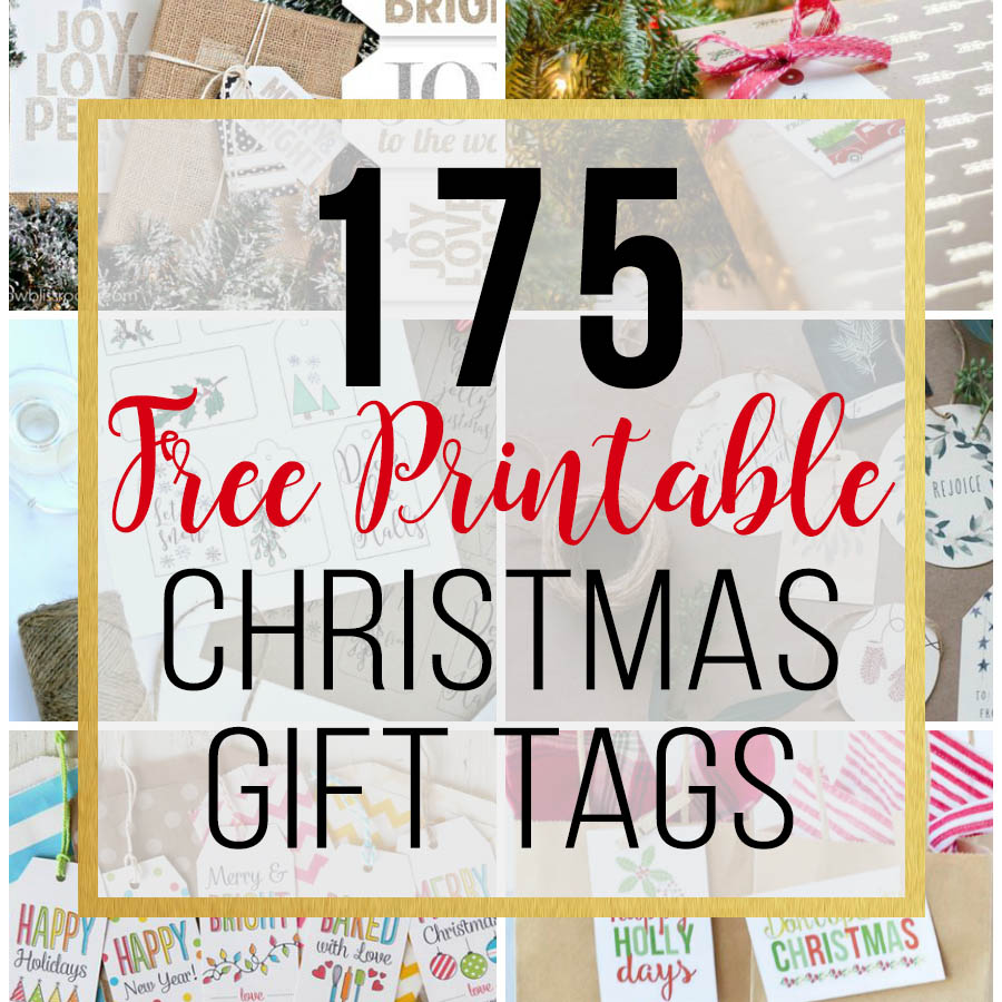 12 Last Minute Neighbor Christmas Gifts with Printables