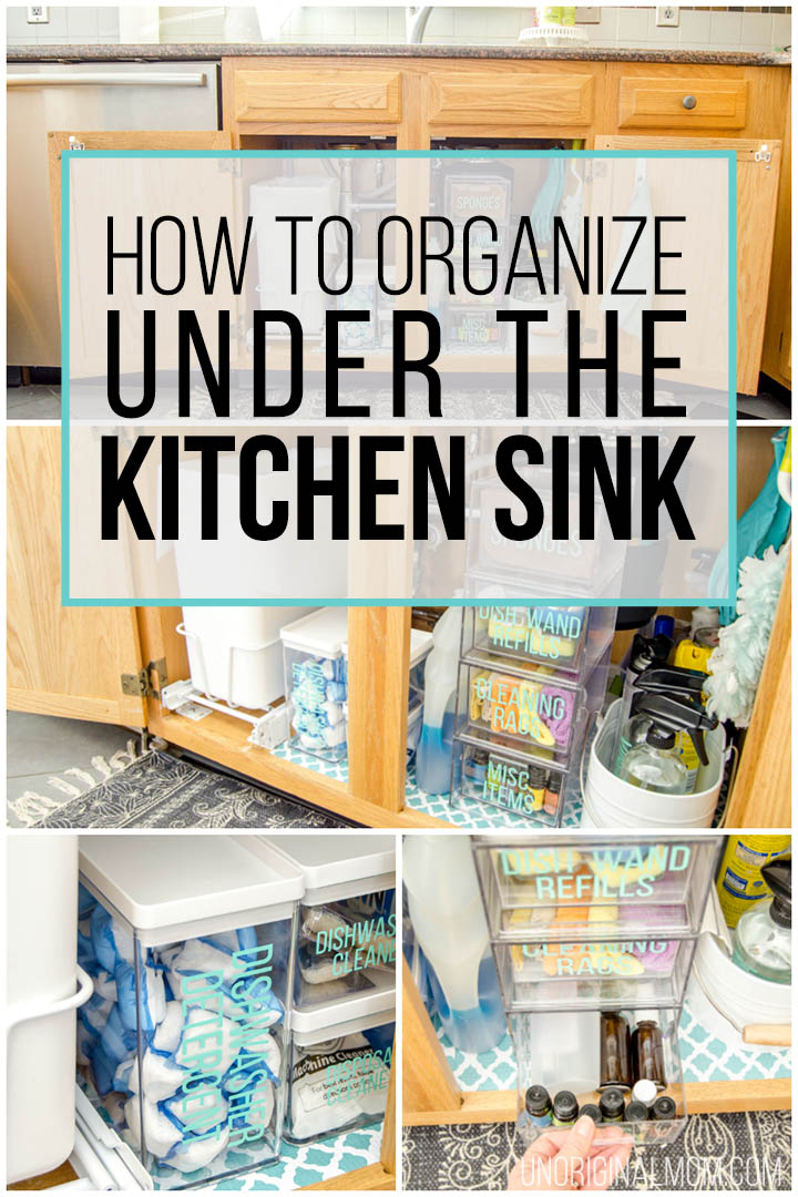 Under the Sink Organization: Before and After! - unOriginal Mom