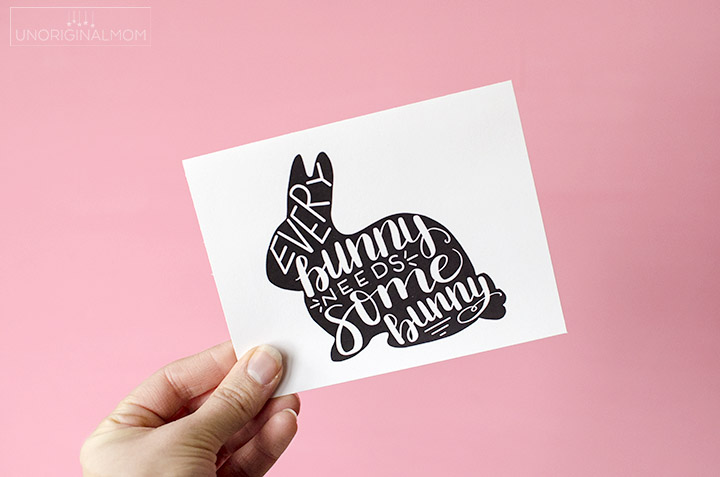 Download Every Bunny Needs Some Bunny Printable & SVG Files ...