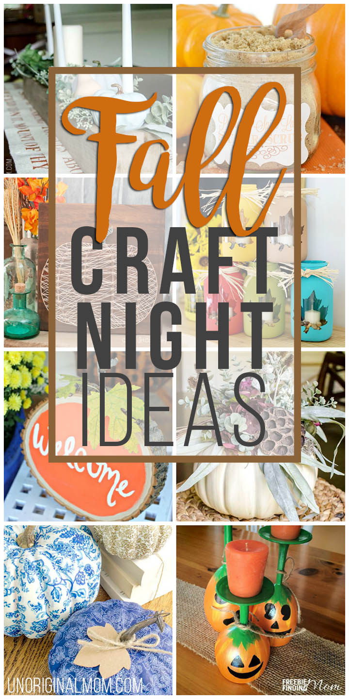 Women's Craft Night Ideas: Adult Craft Party Night Ideas To Make