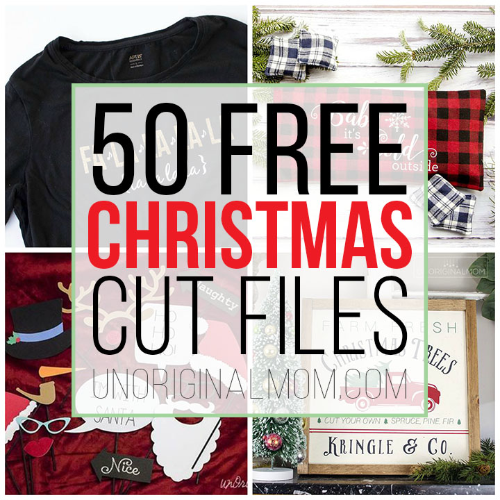 Download 50 Free Christmas Cut Files For Silhouette And Cricut SVG, PNG, EPS, DXF File