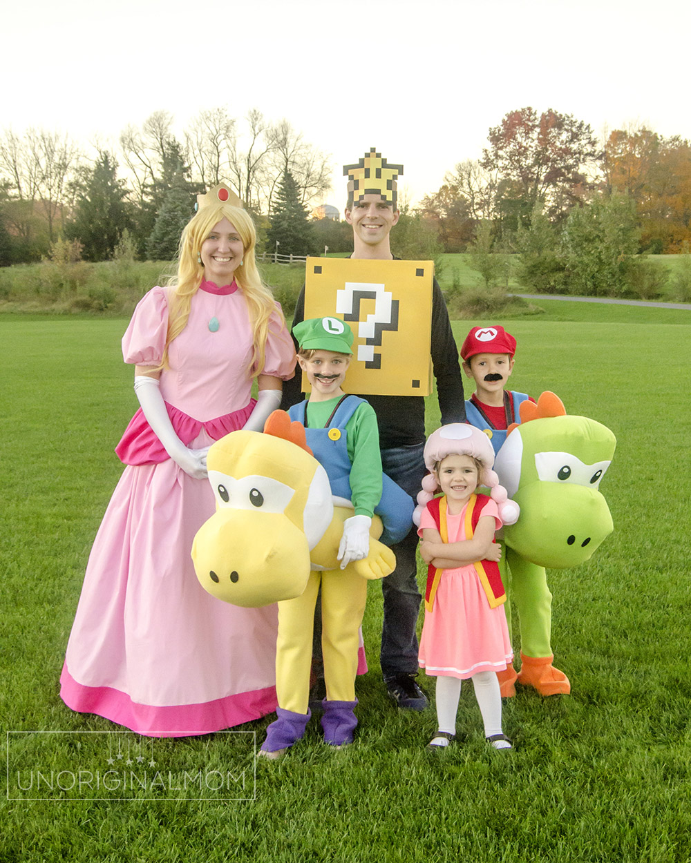 Mario and Princess Peach  Cute halloween costumes, Princess peach  halloween costume, Mario and princess peach