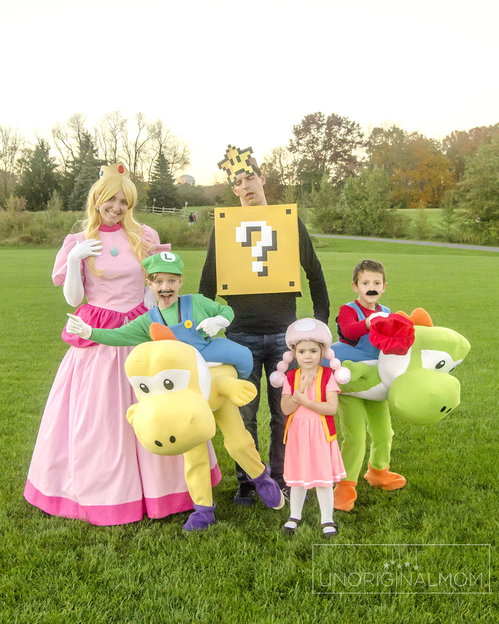 Super Mario Family Costume Theme The Mom Creative, 48% OFF